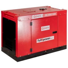 ZANETTI ZDG8003SEAV Einphasen-/Dreiphasen-Dieselgenerator mit voller Leistung und leisem Betrieb