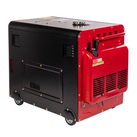Generador diésel abierto ZANETTI ZDG6500SEAV, monofásico, 230 V, 50 Hz, máx. 4,5 kW
