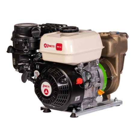 ZANETTI PB80-210AG/B selbstansaugende Benzinpumpe, Marinebronze, max. Förderhöhe 28 m | Newgardenstore.eu