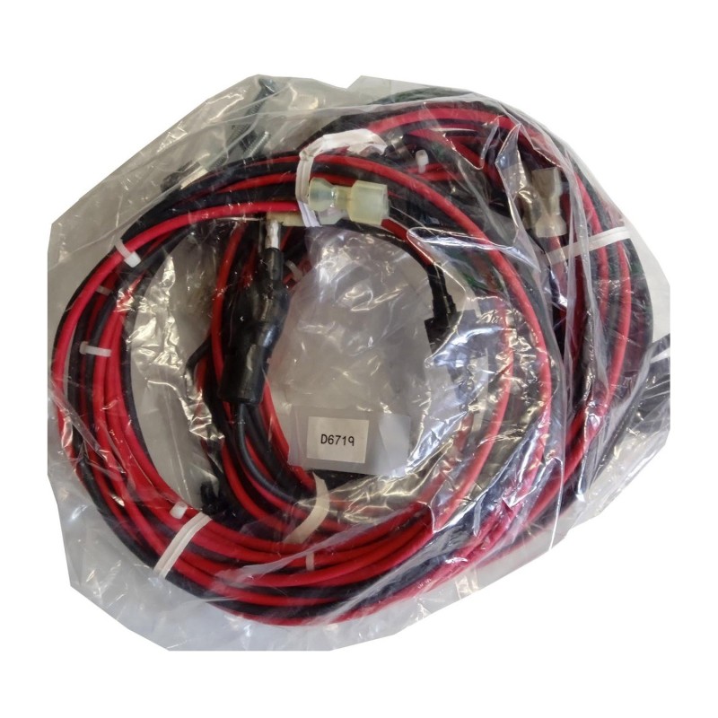 Kit de cableado con fusible e interruptor D6719. SP225 75424 SA8520080 Original Snowex