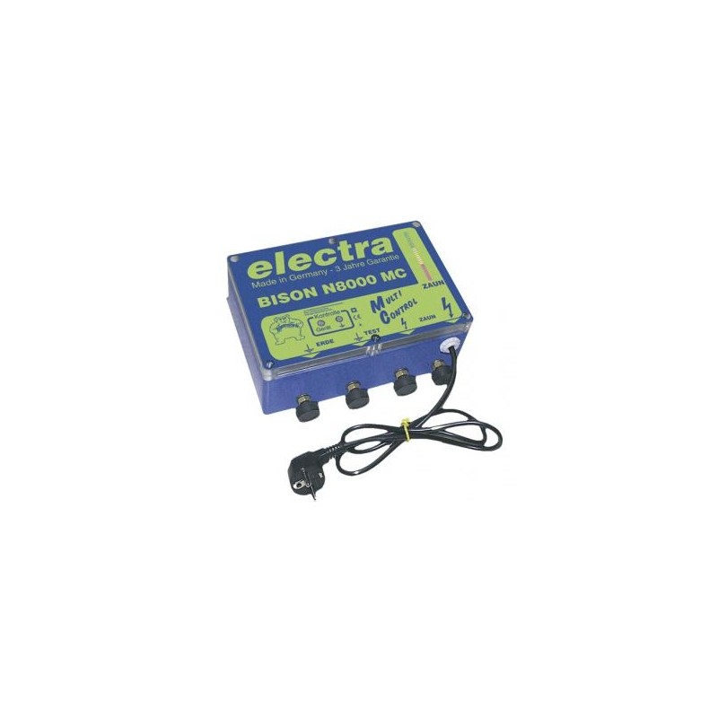 Electrificador de vallas ELECTRA BISON N8000MC 230 Voltios CA