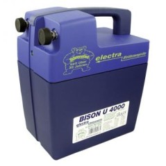 Elettrificatore per recinzioni ELECTRA Energiser BISON U4000 9 Volt DC 12V DC | Newgardenstore.eu