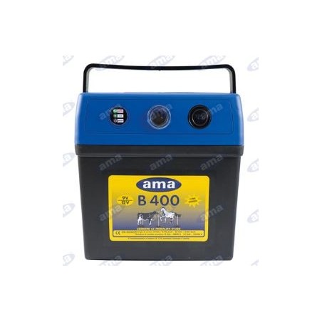 AMA B400 electrificador para cercas con alimentación de 9 o 12 V 36013 | Newgardenstore.eu