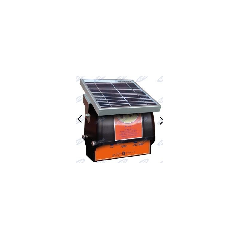 Electrificador para ranchos AMA S250 con panel solar de 3W y batería 91917