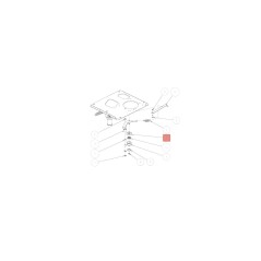 27226 PROTECCIÓN DE CAUCHO AV98 AV95 8552141 ORIGINAL ETESIA | Newgardenstore.eu