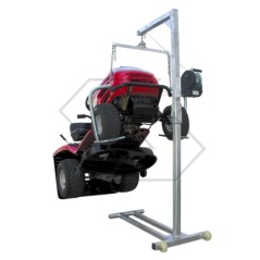 Fixed lift for lawn tractor 1000x950 mm height 1850 mm maximum capacity 350Kg