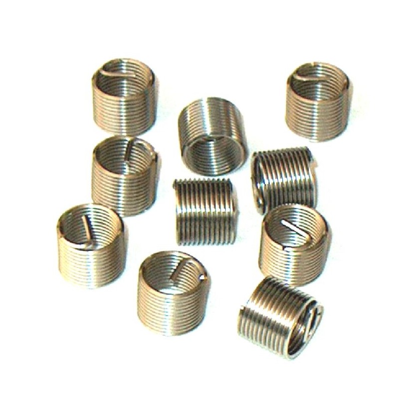 Helicoid paquete de 10 para rosca dañada Ø  10mm paso 1.00mm L10.0