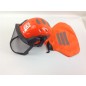 Casco forestal técnico husqvarna visera y protección cervical 585 05 84-01