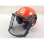 Casco forestal técnico husqvarna visera y protección cervical 585 05 84-01