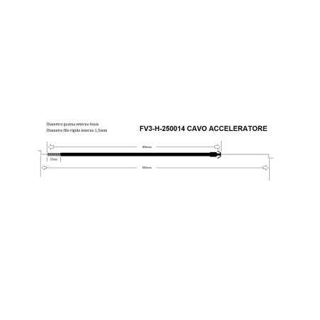FV3-H-250014 Gaszug 8440027 Original Fiat | Newgardenstore.eu