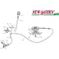 Exploded view of blade coupling lawn tractor EL63 XE75 CASTELGARDEN 2012-13 spare parts