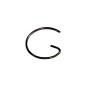 Bague d'arrêt de goupille 262479 BC520/BKC52 8470168 d'origine Maruyama