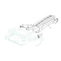 Exploded view conveyor guards 102cm TN185H lawn tractor CASTELGARDEN