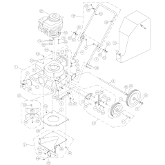 TAPÓN DE ROSCA 1/4-20 X 1 1/4" HCS ZP AR8041007 ORIGINAL BILLY GOAT | Newgardenstore.eu