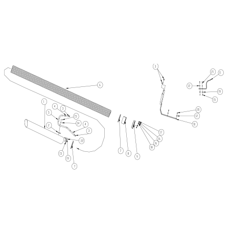 TUBO 5" X 87" AR840075 ORIGINAL BILLY GOAT | Newgardenstore.eu