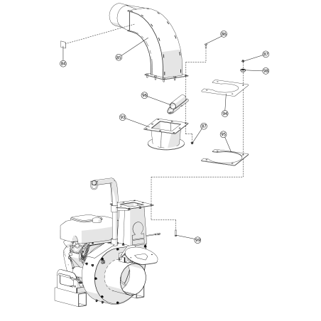 WA, COUDE, CARRÉ DE 6", BRIDE CARRÉE AR812119 AUTHENTIQUE BILLY GOAT | Newgardenstore.eu