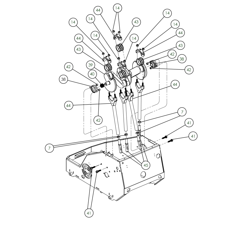 ASM, ROD AND CAP AR382264 ORIGINAL BILLY GOAT
