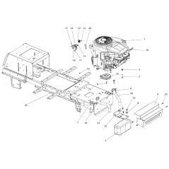 Motorriemenscheibe 9-3325-202 K62 AR80094180 ORIGINAL BILLY GOAT