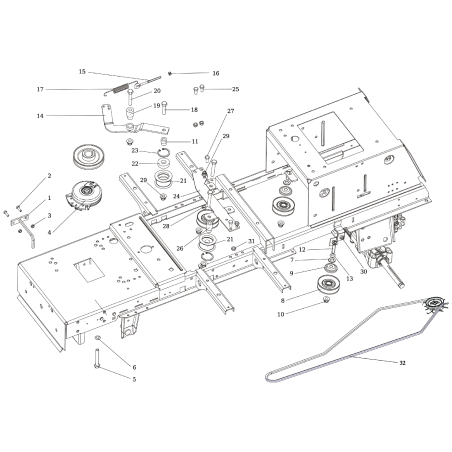 Vite UNF 7/16"X3" 10.9 ZINK AR80094540 ORIGINALE BILLY GOAT | Newgardenstore.eu
