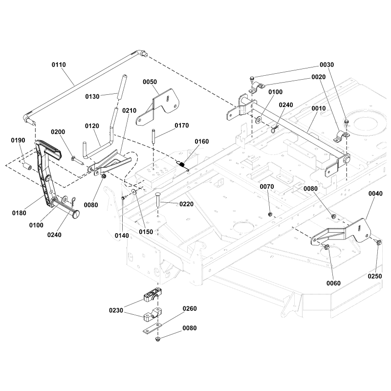1.00 DIA. STRAP SHAFT LR1720147 ORIGINAL FERRIS