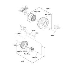 TUERCA DE BRIDA HEXAGONAL FERRIS 7/16-14 DE DOS VÍAS LK GA BLK LR1930650 ORIGINAL | Newgardenstore.eu