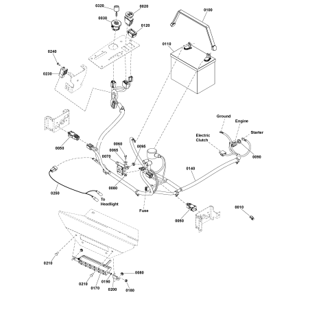 Zapfwellenschalter LR1722887SM ORIGINAL FERRIS | Newgardenstore.eu