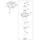 ORIGINAL FERRIS SPINDELWELLE LR1760276YP
