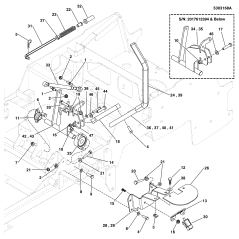 SCREW, 5/16-18x0.750, GR5, WHIZ-LOCK, ZC LR80003531 ORIGINAL FERRIS