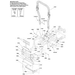 PLATE, CARBURETOR GUARD - RED LR5410486B GENUINE FERRIS | Newgardenstore.eu