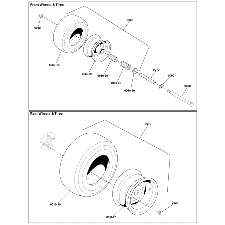 Arbre d'essieu de roue rotative Ferris, diamètre intérieur 0,51 po x diamètre extérieur 0,75 po x 7,16 po LR5106587 d'origine...