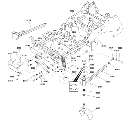 TUERCA - 3/4-16 HEXAGONAL LR5025448SM ORIGINAL FERRIS | Newgardenstore.eu