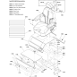 ASIENTO, RESPALDO ALTO, CON INTERRUPTOR Y CINTURONES DE SEGURIDAD LR5106318 ORIGINAL FERRIS