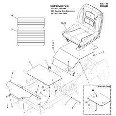 ARMREST (SET OF 2) LR1686907 GENUINE FERRIS | Newgardenstore.eu