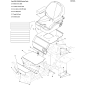 PREMIUM SEAT M/B I3M × IS700S IS2100Z IS2600Z LR5105093 ORIGINAL FERRIS