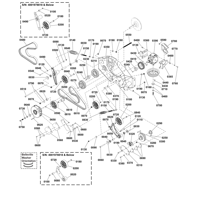 NUT, NYLOCK FLANGE HEX 1/2-13 GR8, YZ LR5101927 ORIGINAL FERRIS