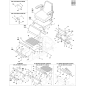 SIÈGE COMPAGNON BAS * . F800X LR5103004 FERRIS D'ORIGINE SIÈGE COMPAGNON BAS * . F800X LR5103004 FERRIS D'ORIGINE