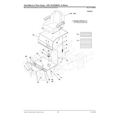 SEDILE, SCHIENALE ALTO, SEDILE INC LR5104719 ORIGINALE FERRIS | Newgardenstore.eu