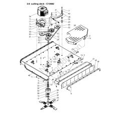 Zusammenbau Pendelmesserteller LKC11840 ORIGINAL FERRIS | Newgardenstore.eu