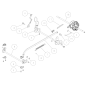 Braccio di bloccaggio 142L (6 pos.) O0268-50300 ORIGINALE OREC
