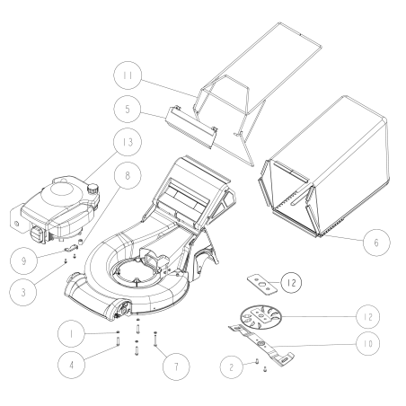 Bag Plate O80-1022-854-00 ORIGINAL OREC | Newgardenstore.eu