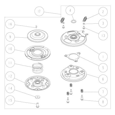 Woodruff Key 4*16*6.5 O89-2160-040160 ORIGINALE OREC | Newgardenstore.eu