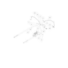Levier de guidage CMP (537.538) (Gris métallisé) O0268-1020H ORIGINAL OREC