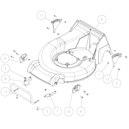 Placa de montaje del parachoques delantero (L) O0278-21200 ORIGINAL OREC | Newgardenstore.eu