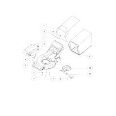 BBC Cover CMP (Grigio Metallizzato) O0222-5010H ORIGINALE OREC