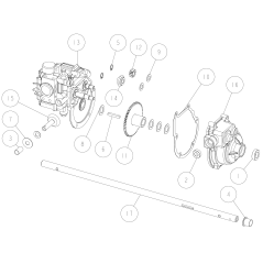 Zahnrad 10T O0276-01100 ORIGINAL OREC | Newgardenstore.eu