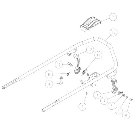 Vis de réglage du levier de vitesse ORIGINAL OREC O0276-10510 | Newgardenstore.eu