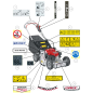 ADESIVO ACCELERATORE (H) O80-1020-913-20 ORIGINALE OREC