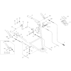Perno de fijación de manija ORIGINAL OREC O0203-20500