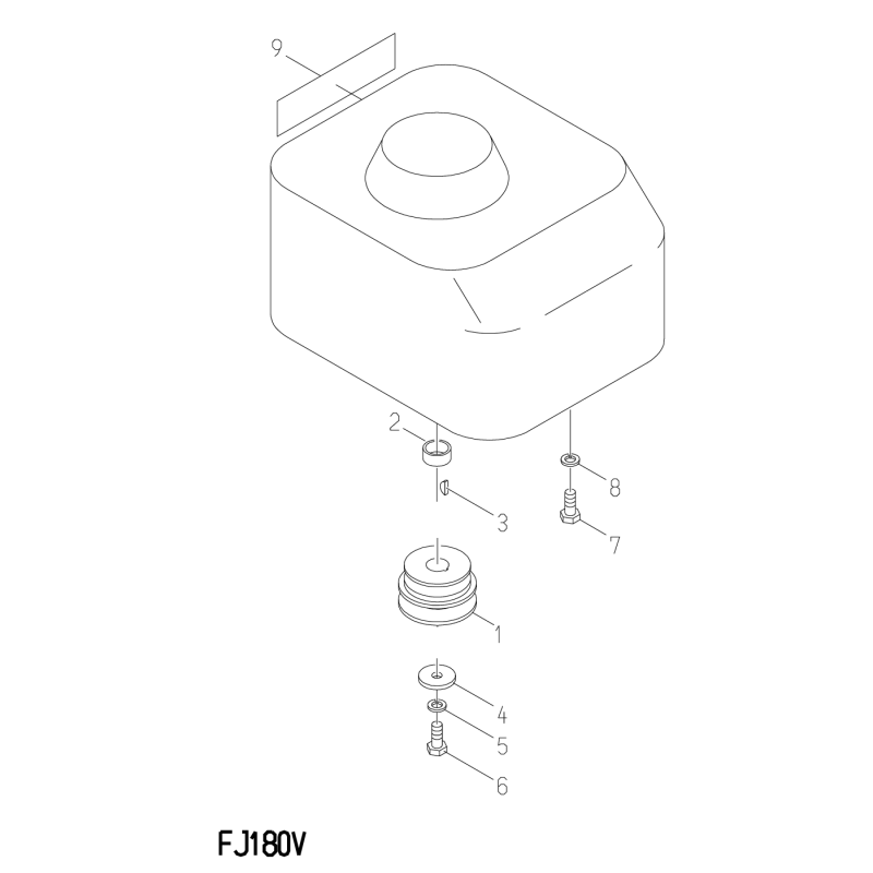 Hex Bolt 3/8-24*32UNF (K) O83-1020-118-00 ORIGINAL OREC