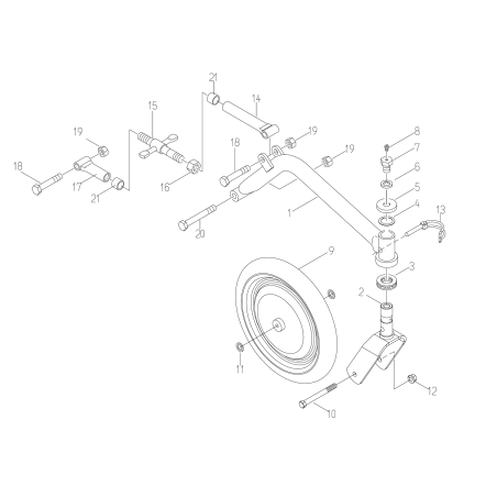 Boulon de graisseur ORIGINAL OREC O84-1783-791-00 | Newgardenstore.eu